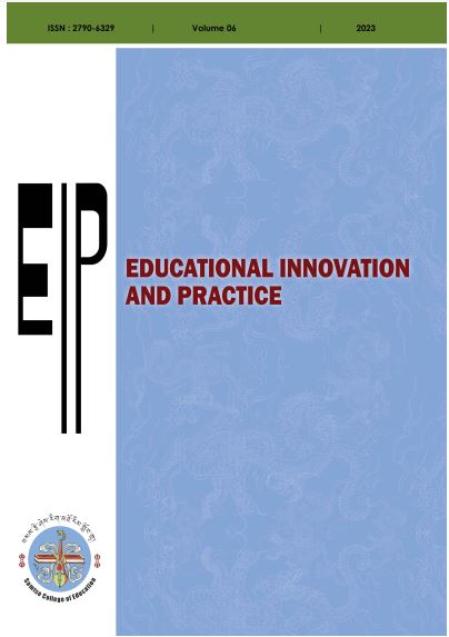 					View Vol. 6 (2023): Educational Innovation and Practice: Academic Journal of Samtse College of Education
				